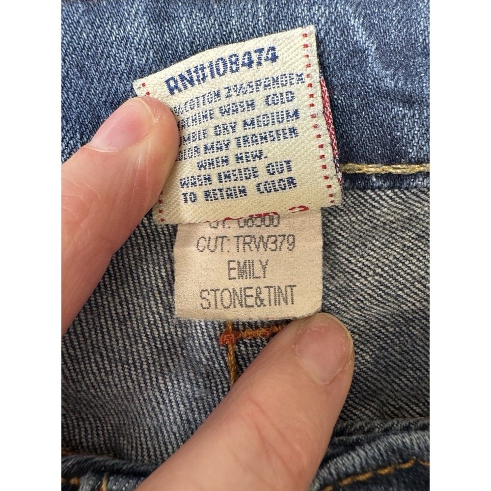 True Religion Women's Boot Cut Jeans - Medium Blue Denim - Picture 4 of 11